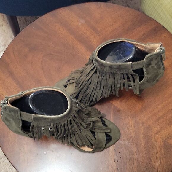 HERSTYLE WOMEN"S OPEN TOE BACK ZIPPER CLOSURE SANDAL - Picture 6 of 14